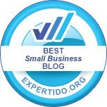 Top small business blog award winner 2019